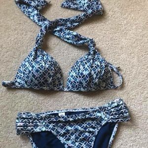 Athleta Aqualux Bikini Top and Bottoms